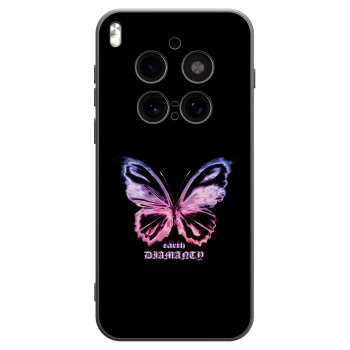 Picasee fekete szilikon tok az alábbi mobiltelefonokra Vivo X300 Pro - Diamanty Purple