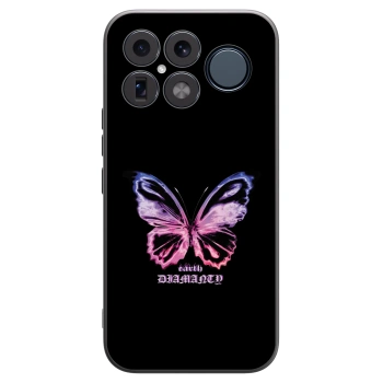 Picasee fekete szilikon tok az alábbi mobiltelefonokra Xiaomi Poco F8 Ultra - Diamanty Purple