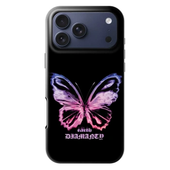 Szilikon tok erre a típusra Apple iPhone 18 Pro Max - Diamanty Purple