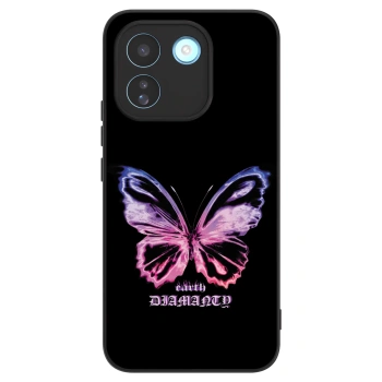 Szilikon tok erre a típusra Xiaomi Redmi Note 17 Pro MAX 5G - Diamanty Purple