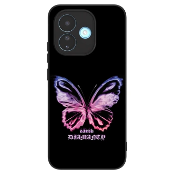 Szilikon tok erre a típusra Xiaomi Redmi Note 17 Pro 5G - Diamanty Purple