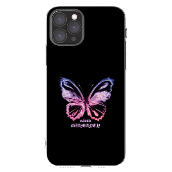 Picasee átlátszó szilikon tok az alábbi mobiltelefonokra Apple iPhone 11 Pro - Diamanty Purple