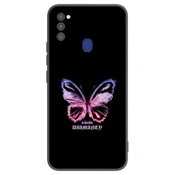Tok az alábbi mobiltelefonokra Samsung Galaxy M21 M215F - Diamanty Purple