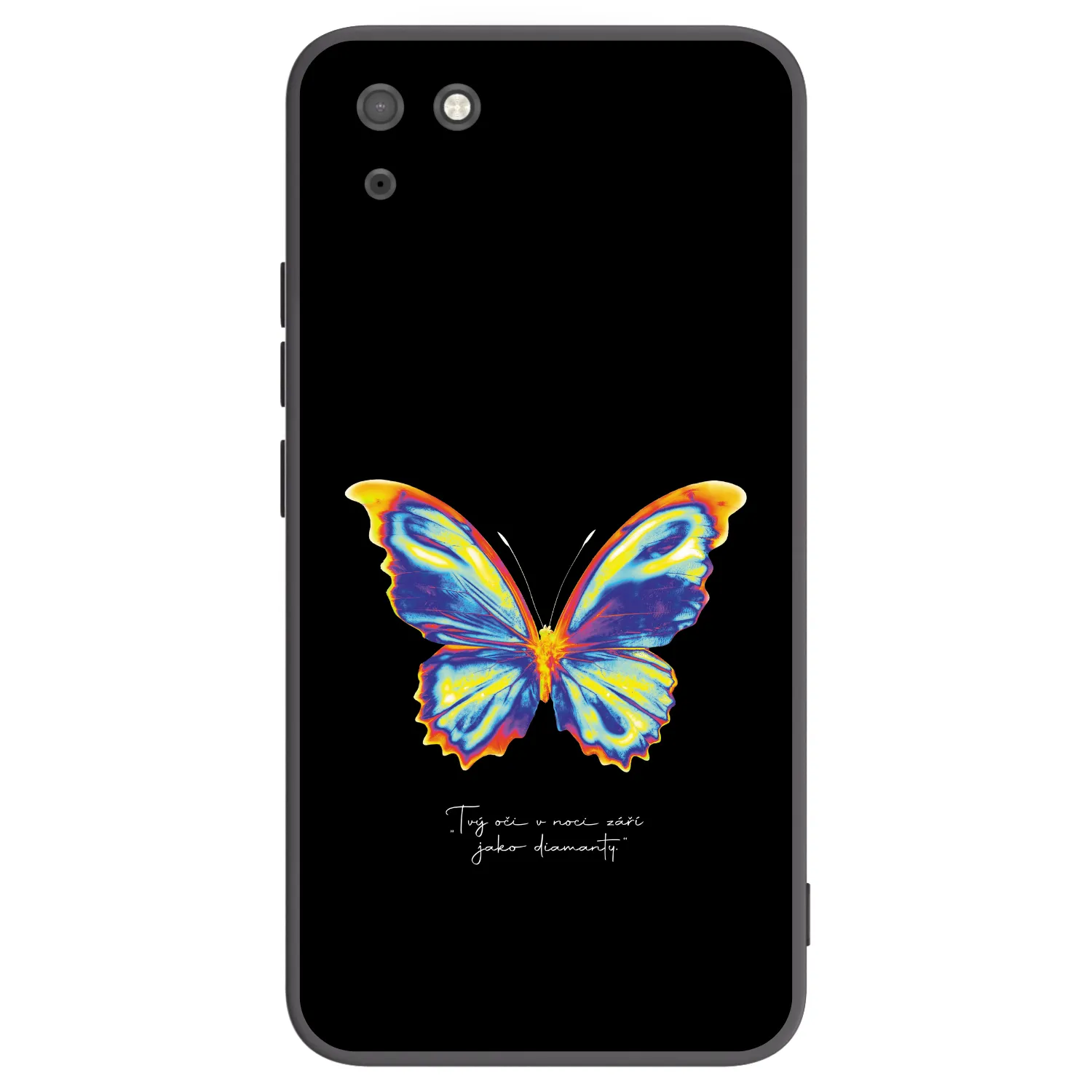 Picasee fekete szilikon tok az alábbi mobiltelefonokra Huawei Y5P - Diamanty Black