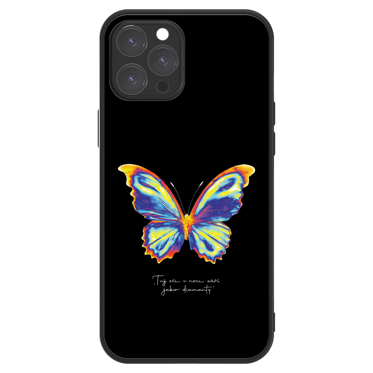 Picasee ULTIMATE CASE Apple iPhone 12 Pro Max - készülékre - Diamanty Black