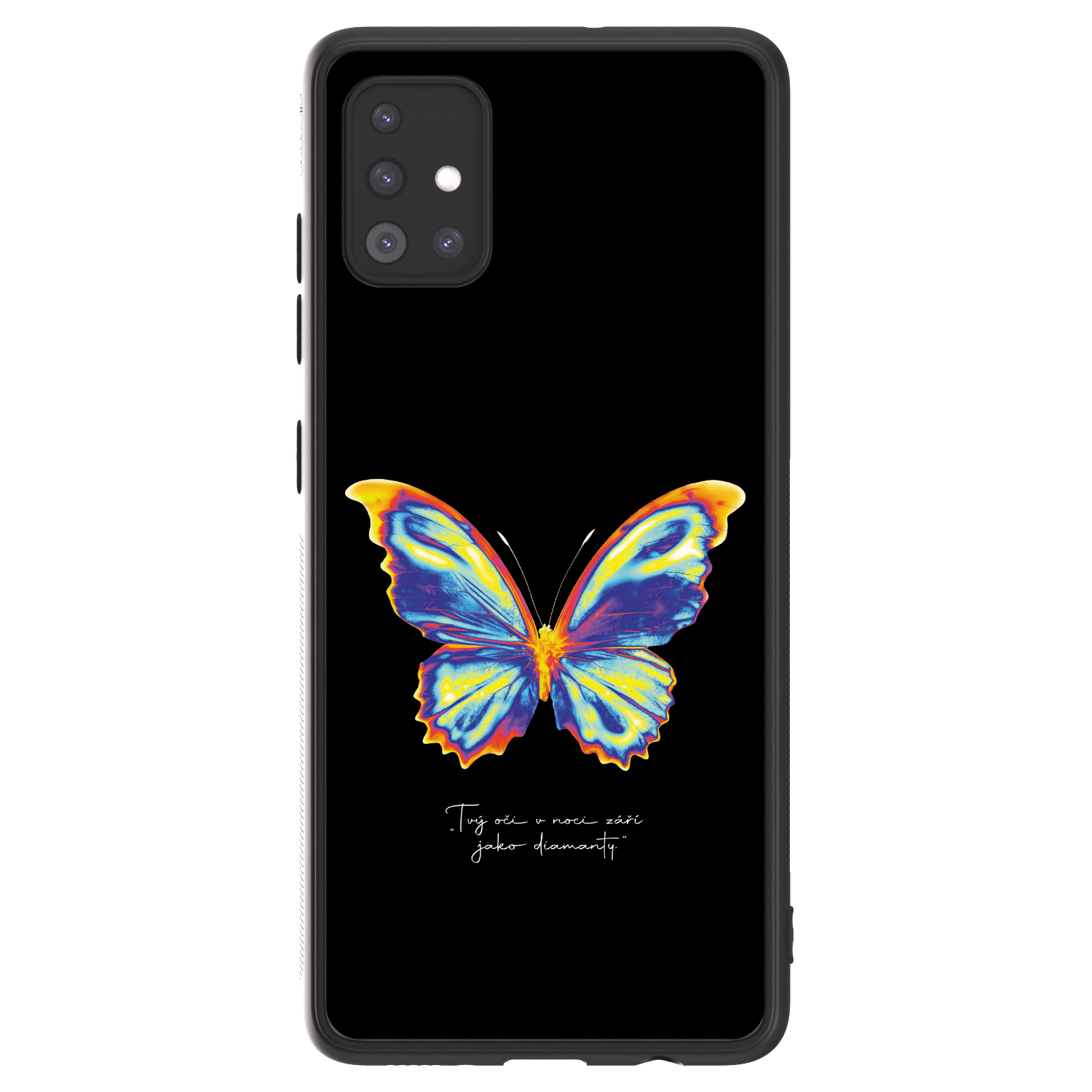Picasee ULTIMATE CASE Samsung Galaxy A51 A515F - készülékre - Diamanty Black