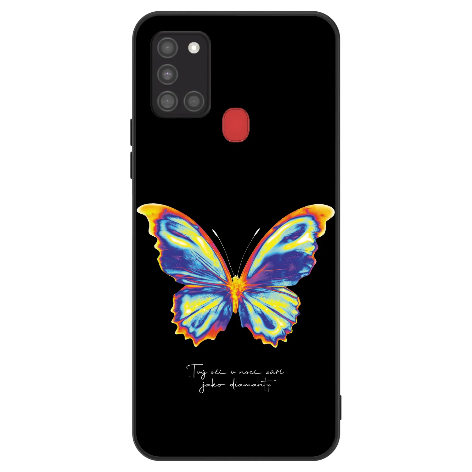 Picasee ULTIMATE CASE Samsung Galaxy A21s - készülékre - Diamanty Black