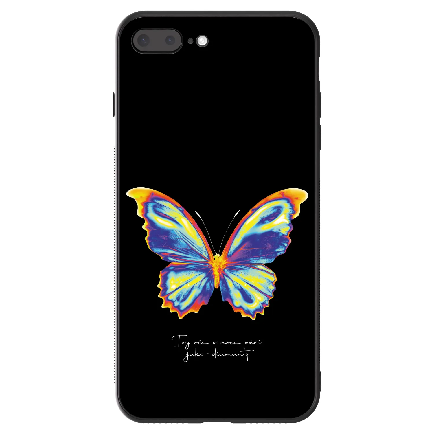 Picasee ULTIMATE CASE Apple iPhone 7 Plus - készülékre - Diamanty Black