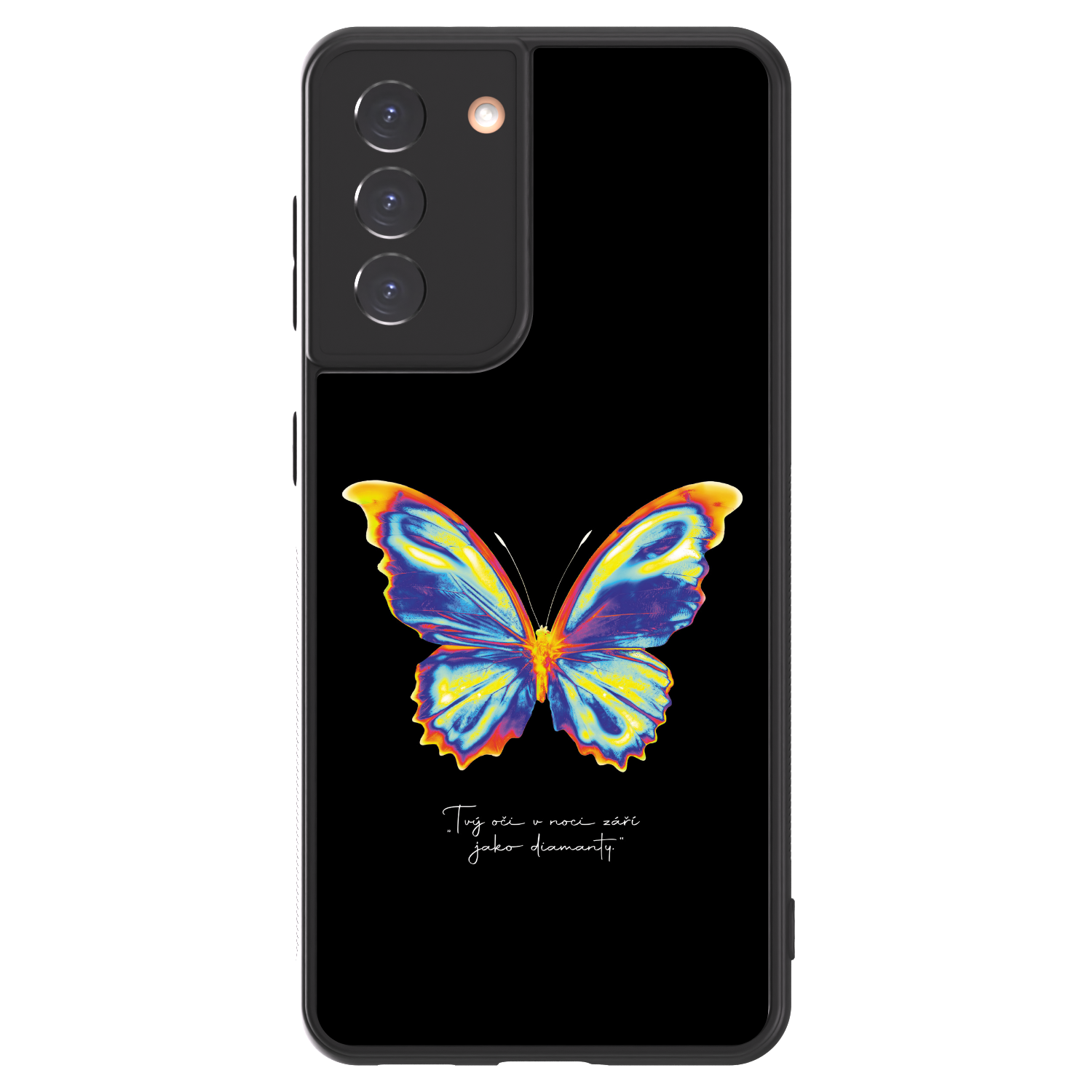 Picasee ULTIMATE CASE Samsung Galaxy S21 5G G991B - készülékre - Diamanty Black