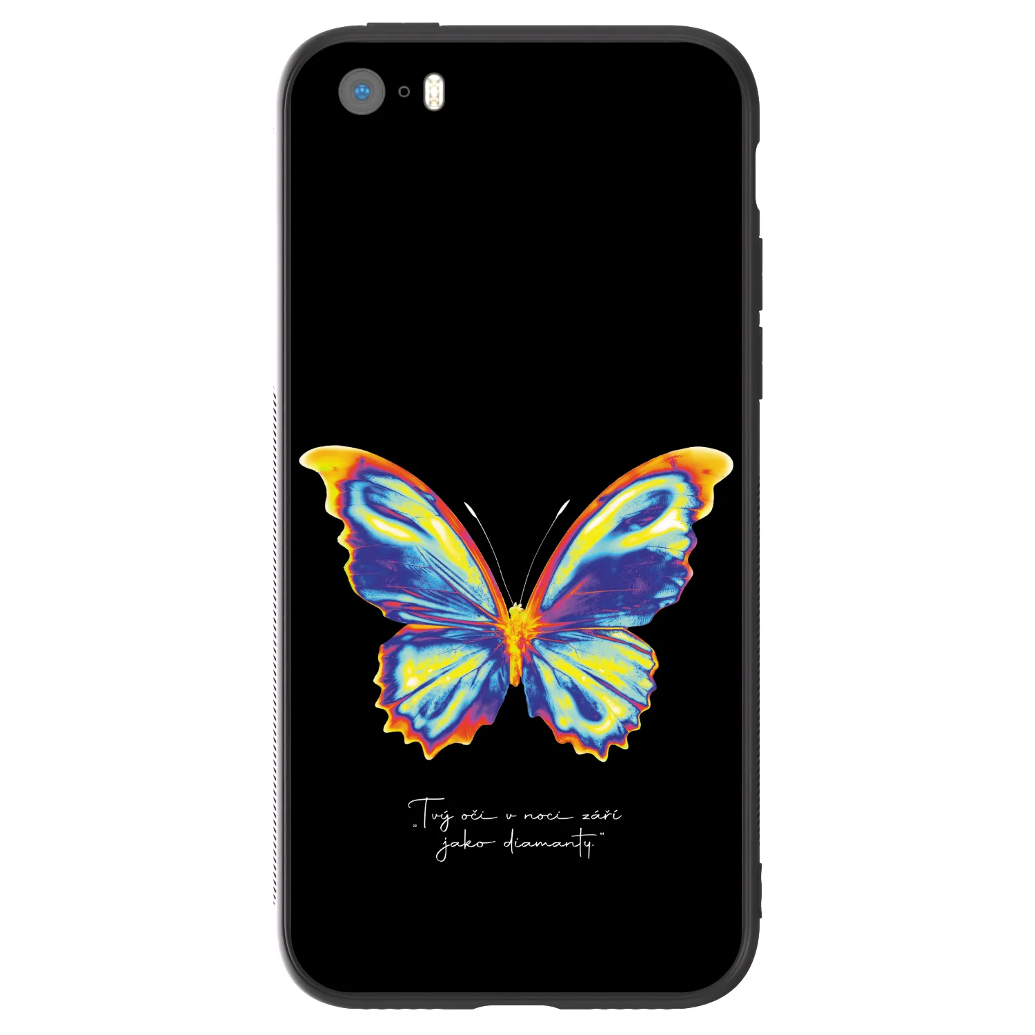 Picasee ULTIMATE CASE Apple iPhone 5/5S/SE - készülékre - Diamanty Black