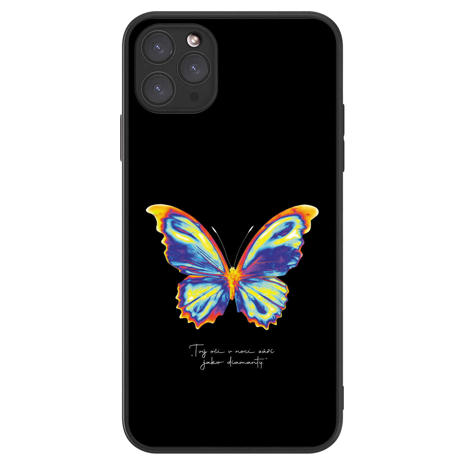 Picasee ULTIMATE CASE Apple iPhone 11 Pro Max - készülékre - Diamanty Black