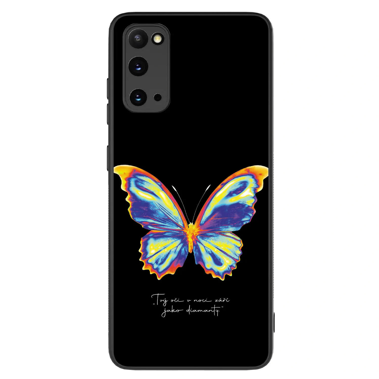 Picasee ULTIMATE CASE Samsung Galaxy S20 G980F - készülékre - Diamanty Black