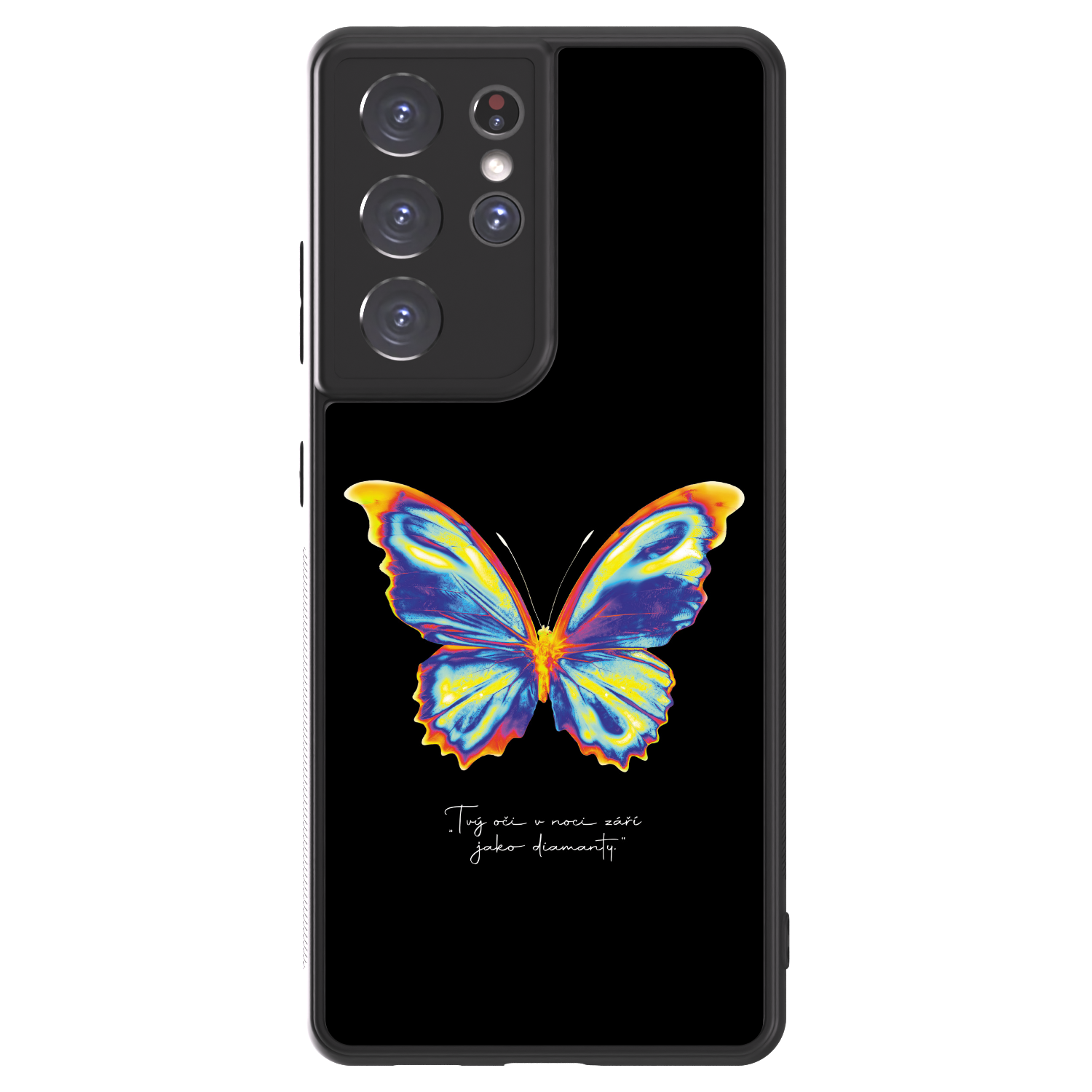 Picasee ULTIMATE CASE Samsung Galaxy S21 Ultra 5G G998B - készülékre - Diamanty Black