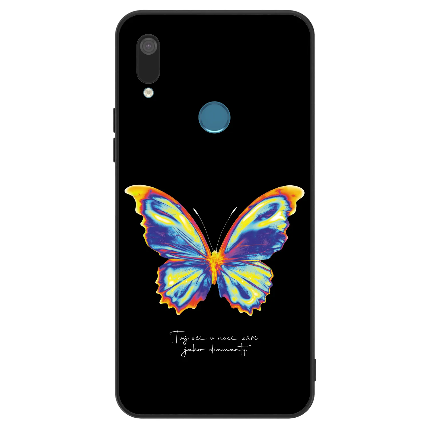 Picasee ULTIMATE CASE Huawei Y7 2019 - készülékre - Diamanty Black