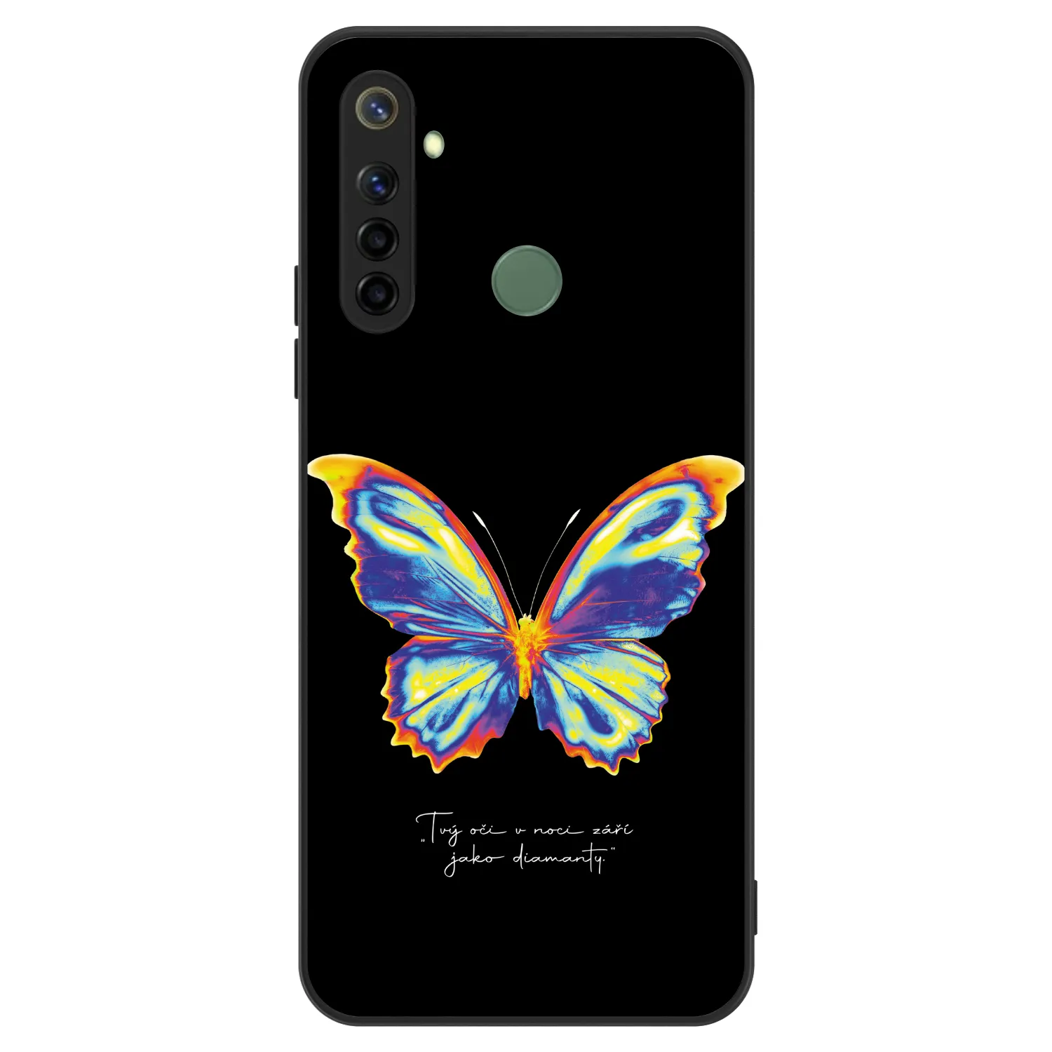 Picasee ULTIMATE CASE Realme 6i - készülékre - Diamanty Black