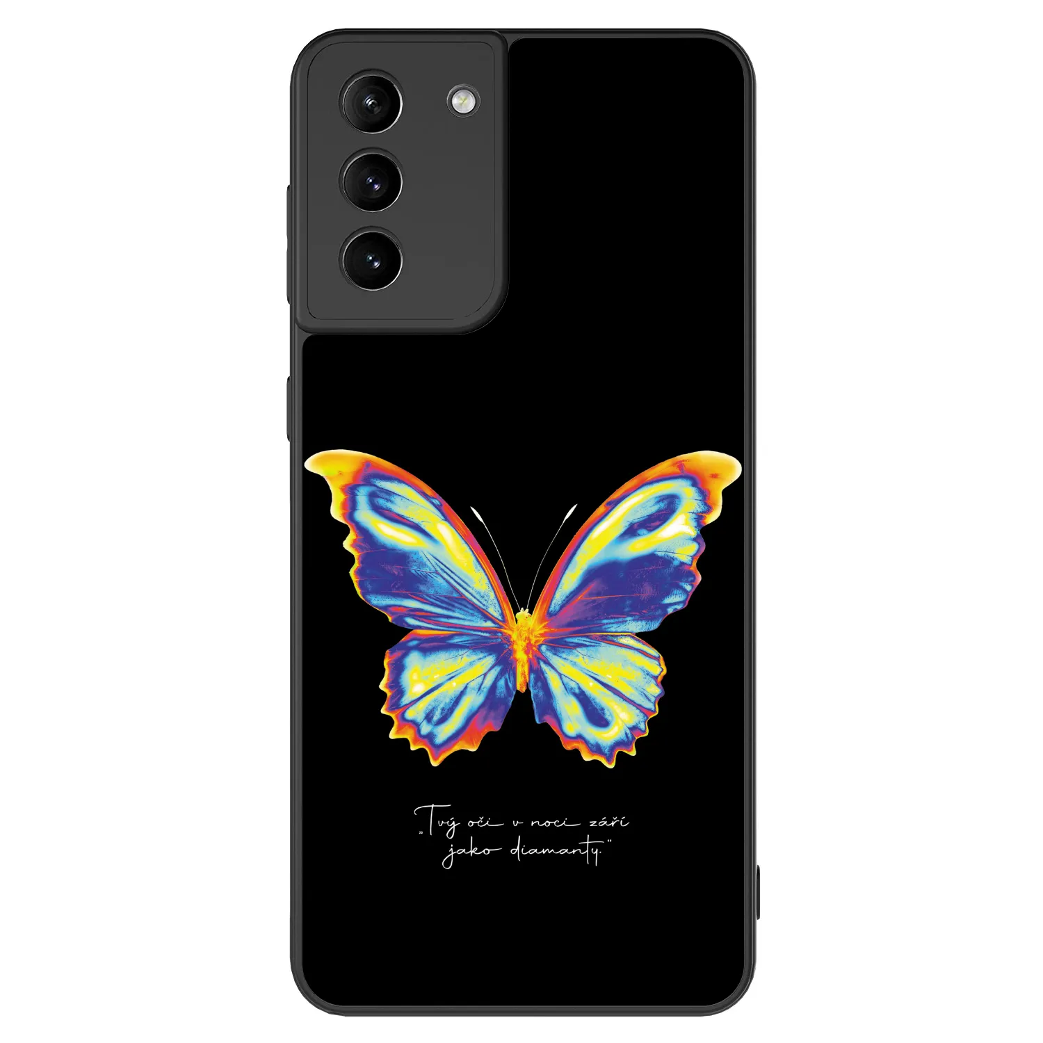 Picasee ULTIMATE CASE Samsung Galaxy S21+ 5G G996F - készülékre - Diamanty Black