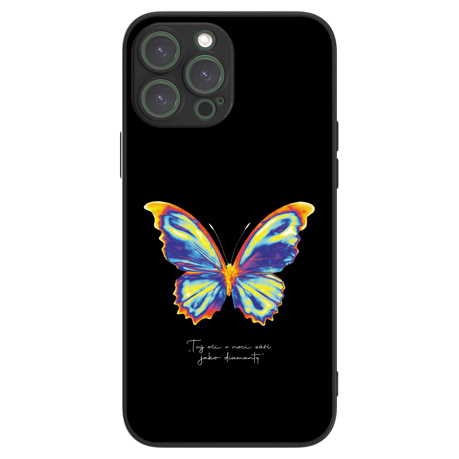 Picasee ULTIMATE CASE Apple iPhone 13 Pro Max - készülékre - Diamanty Black