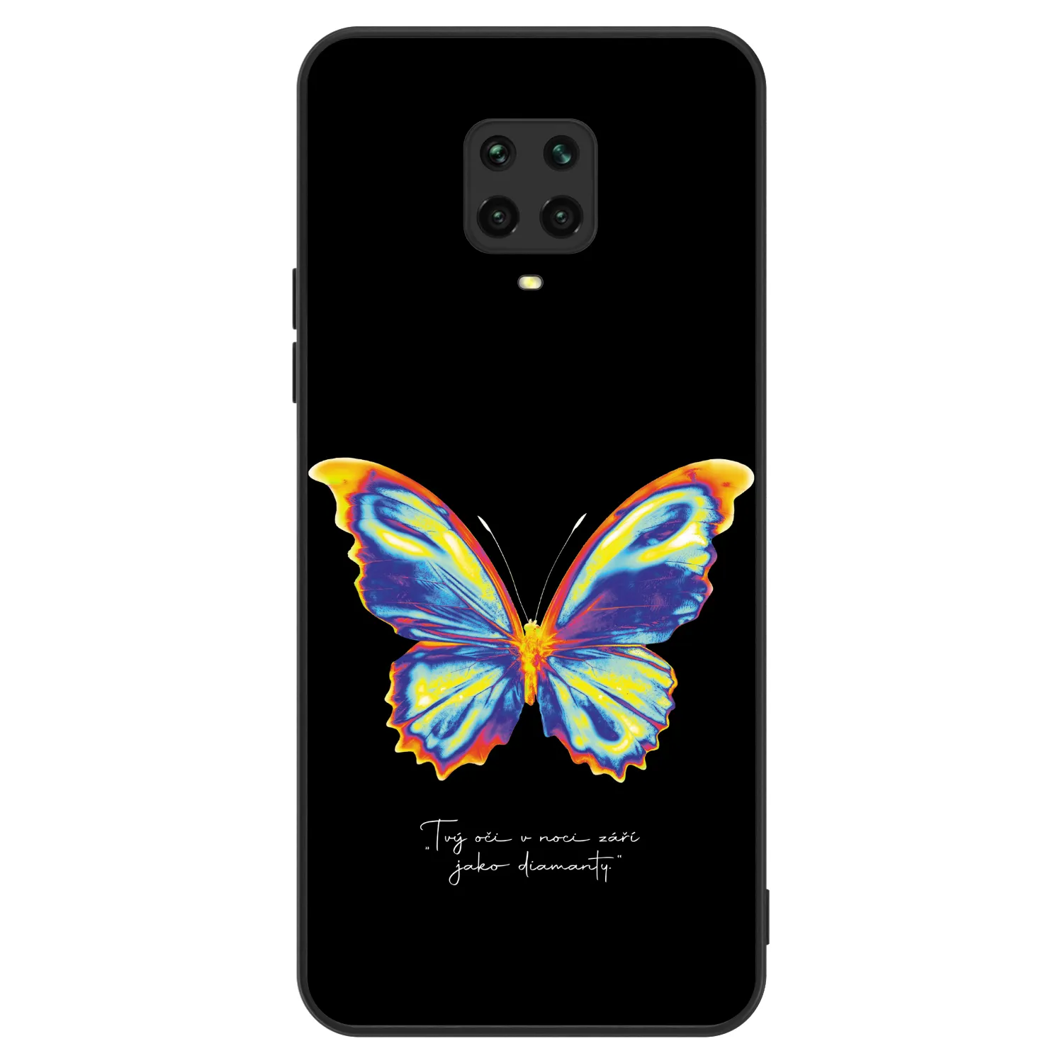 Picasee ULTIMATE CASE Xiaomi Redmi Note 9S - készülékre - Diamanty Black