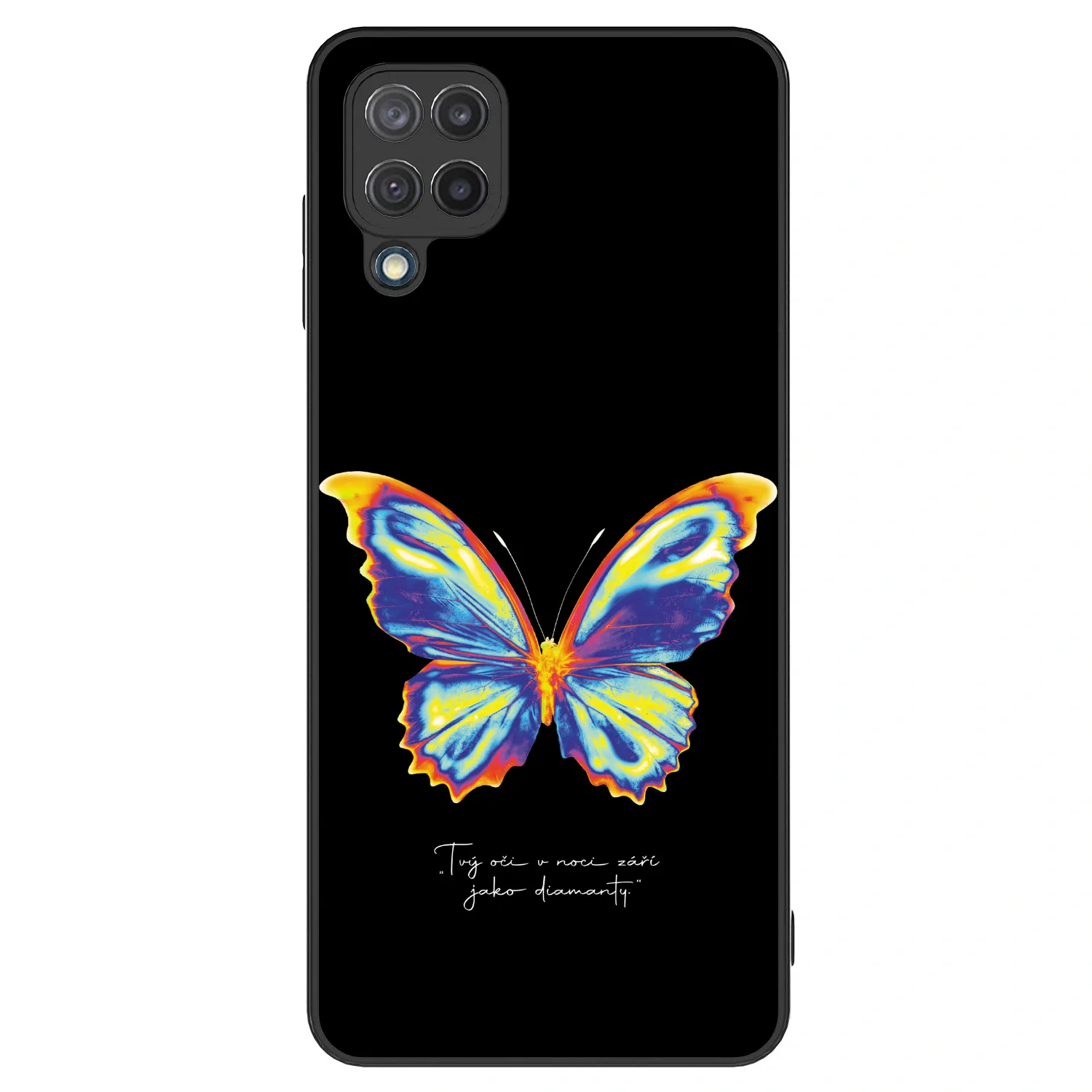 Picasee ULTIMATE CASE Samsung Galaxy M12 M127F - készülékre - Diamanty Black