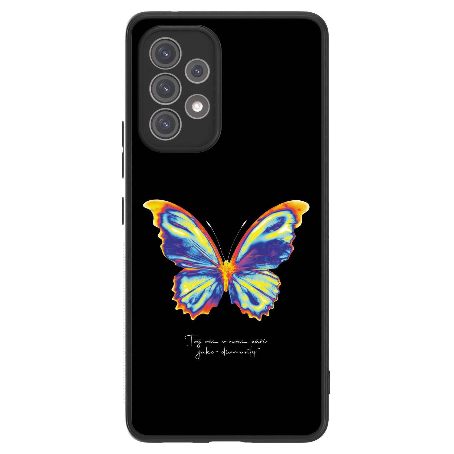 Picasee ULTIMATE CASE Samsung Galaxy A52s 5G A528B - készülékre - Diamanty Black
