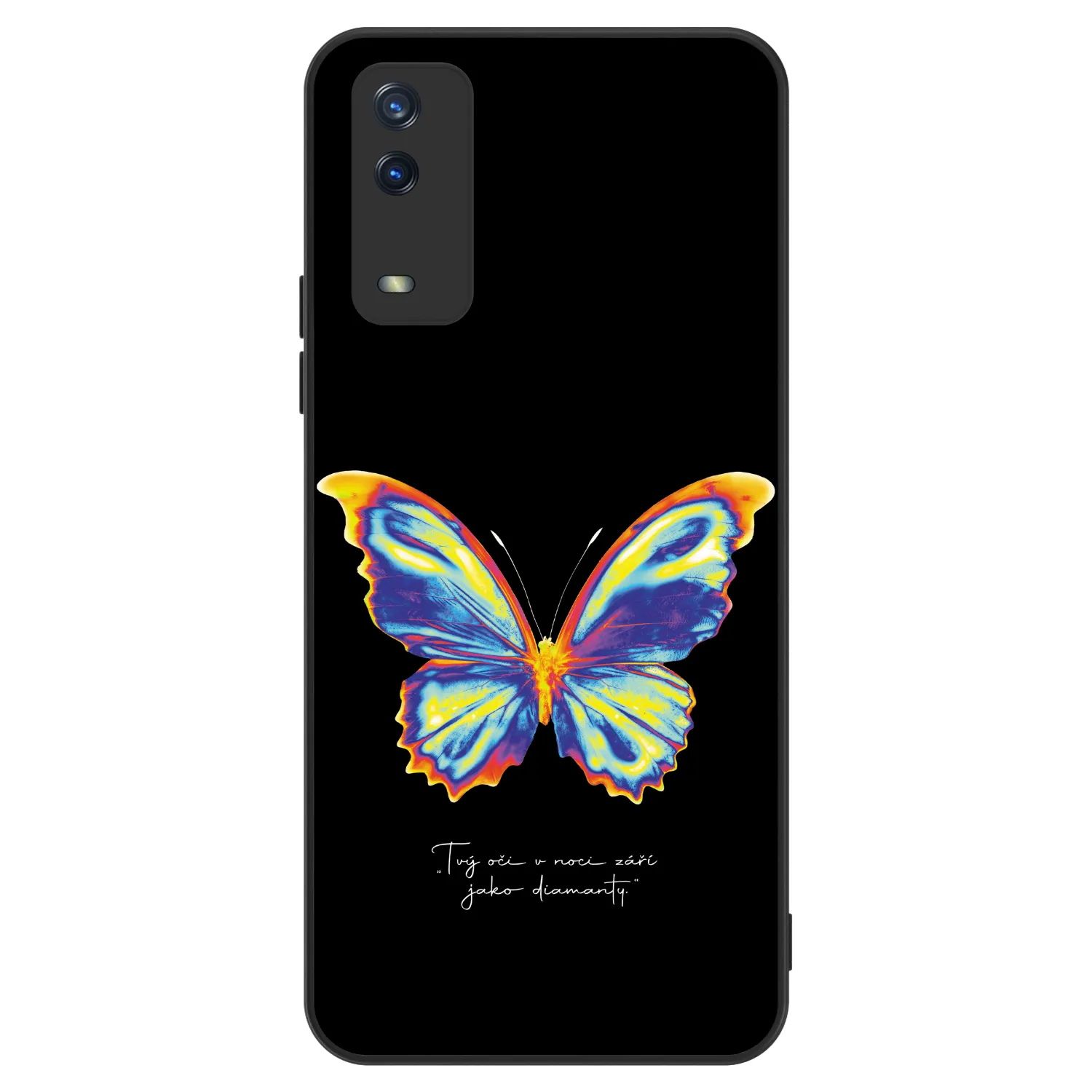 Picasee ULTIMATE CASE Vivo Y11s - készülékre - Diamanty Black