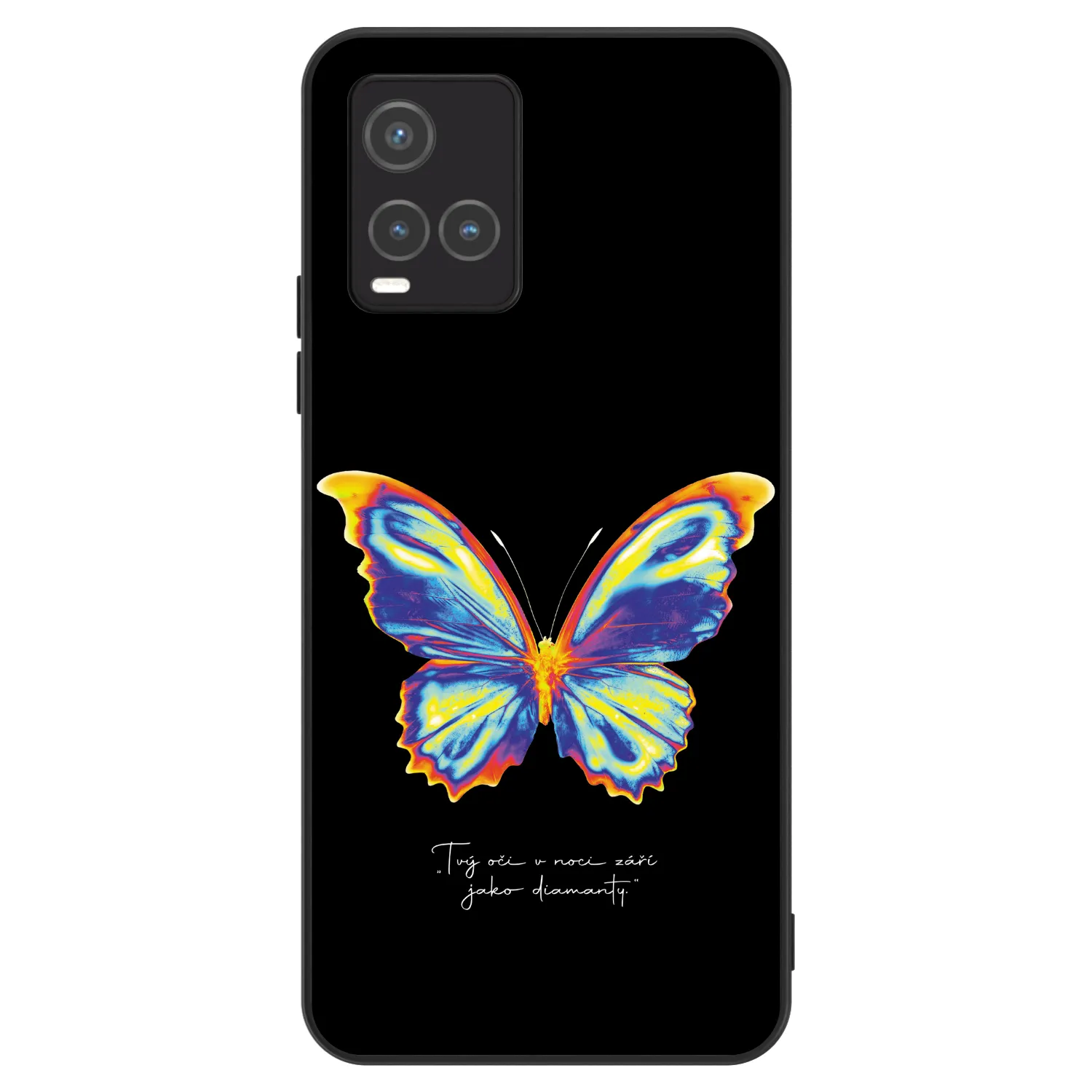 Picasee ULTIMATE CASE Vivo Y33s - készülékre - Diamanty Black