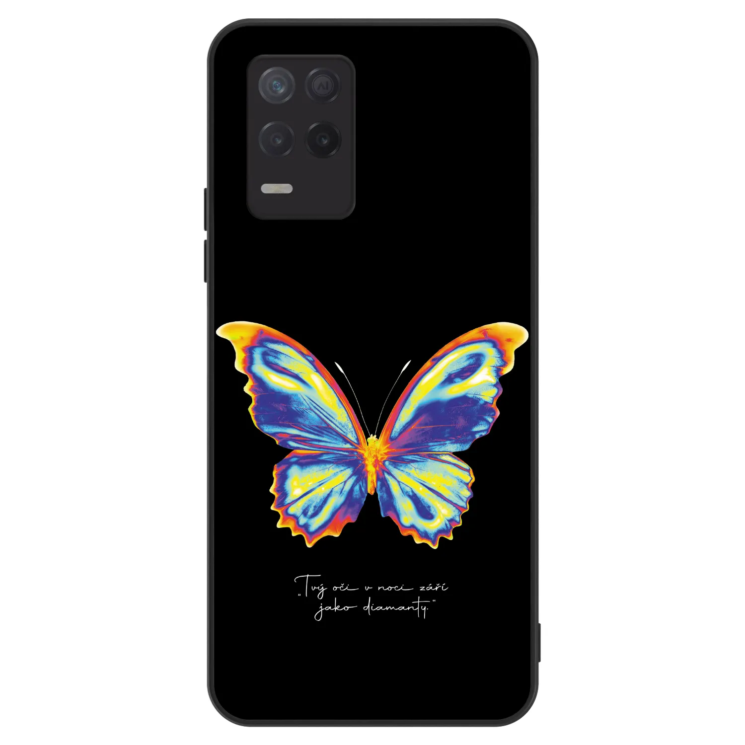 Picasee ULTIMATE CASE Realme 8 5G - készülékre - Diamanty Black