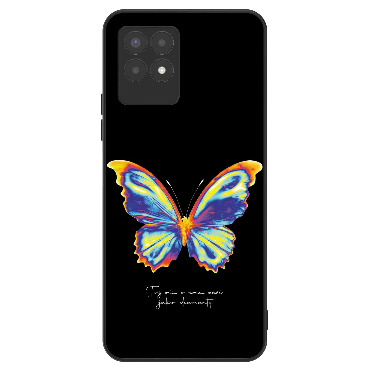 Picasee ULTIMATE CASE Realme 8i - készülékre - Diamanty Black