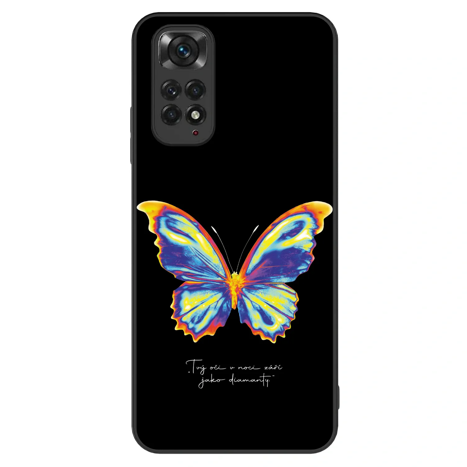 Picasee ULTIMATE CASE Xiaomi Redmi Note 11S 4G - készülékre - Diamanty Black