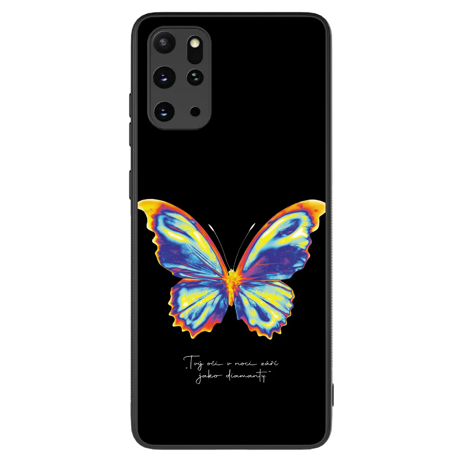 Picasee ULTIMATE CASE Samsung Galaxy S20+ G985F - készülékre - Diamanty Black