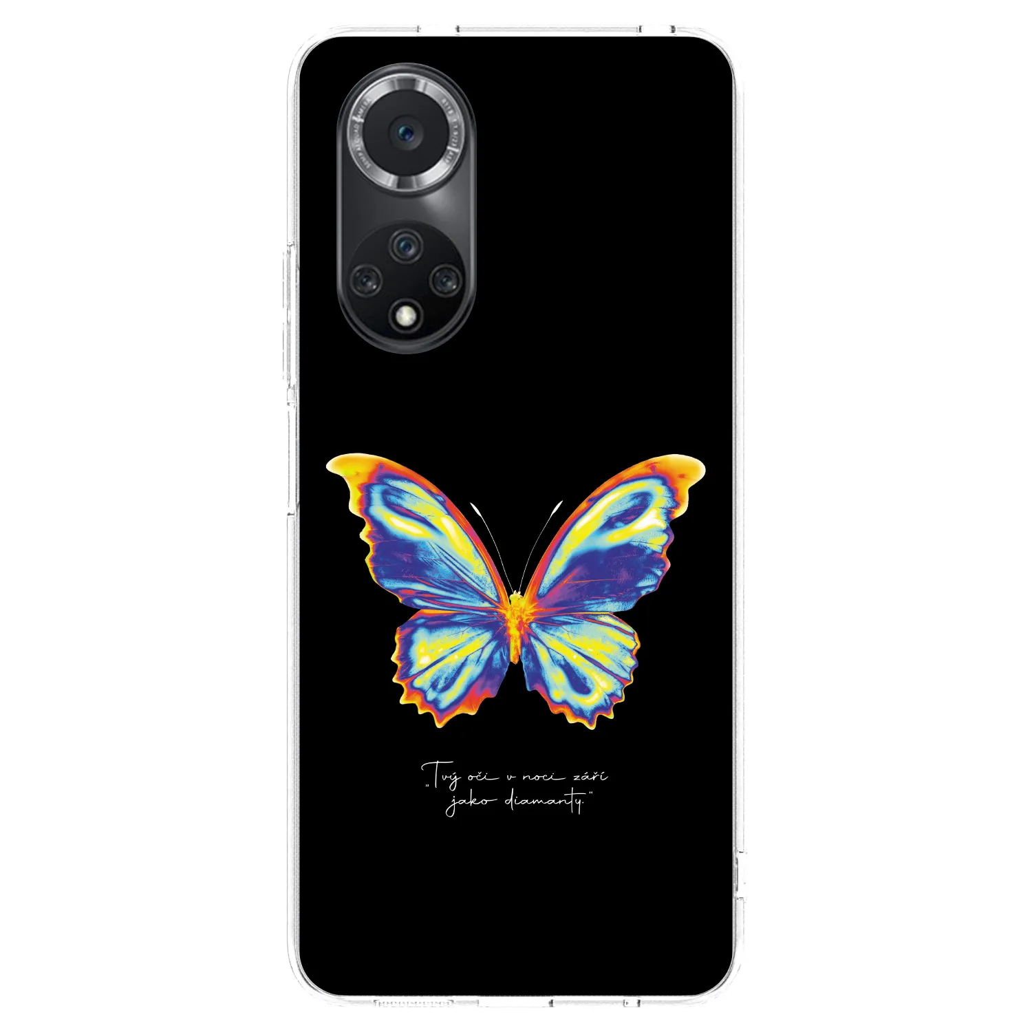 Picasee átlátszó szilikon tok az alábbi mobiltelefonokra Huawei Nova 9 SE - Diamanty Black