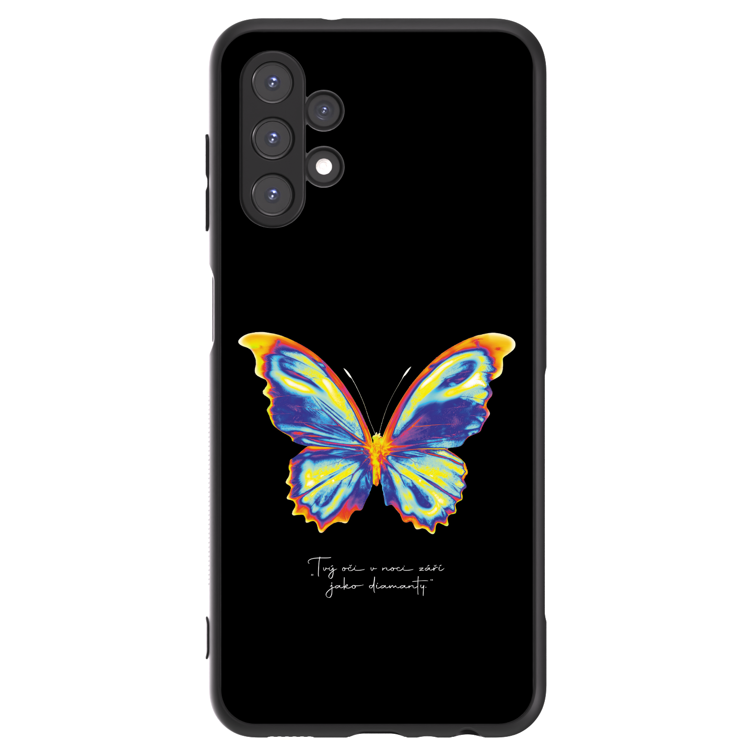 Picasee ULTIMATE CASE Samsung Galaxy A13 4G A135 - készülékre - Diamanty Black