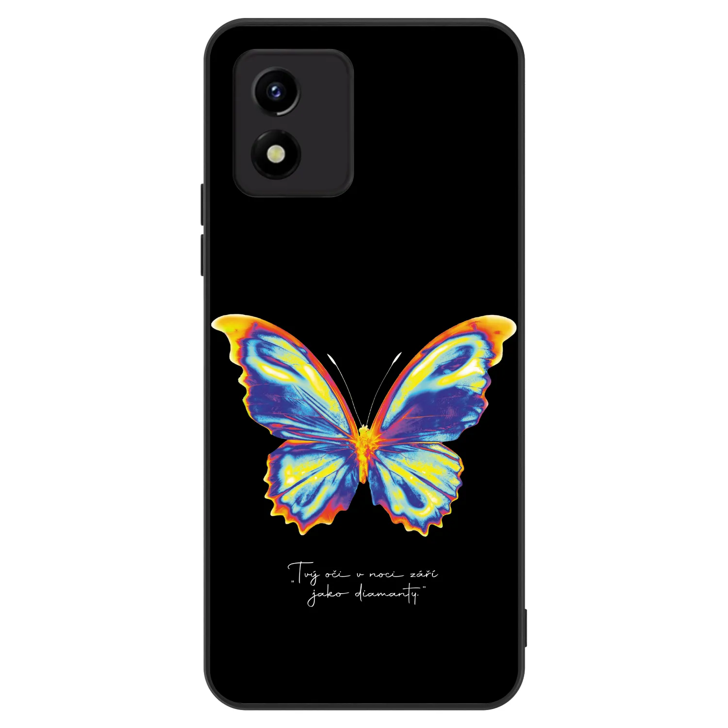 Picasee ULTIMATE CASE Vivo Y01 - készülékre - Diamanty Black