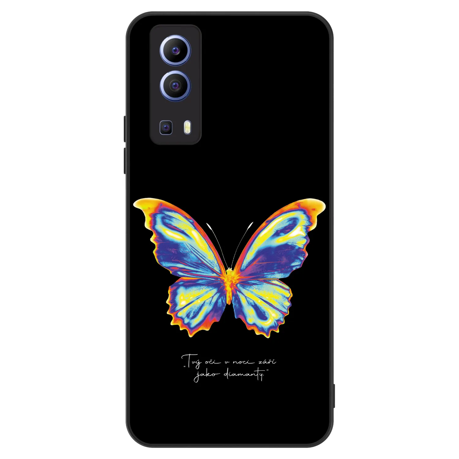 Picasee ULTIMATE CASE Vivo Y52 5G - készülékre - Diamanty Black
