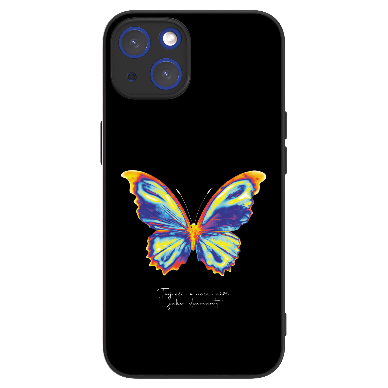 Picasee ULTIMATE CASE Apple iPhone 14 - készülékre - Diamanty Black