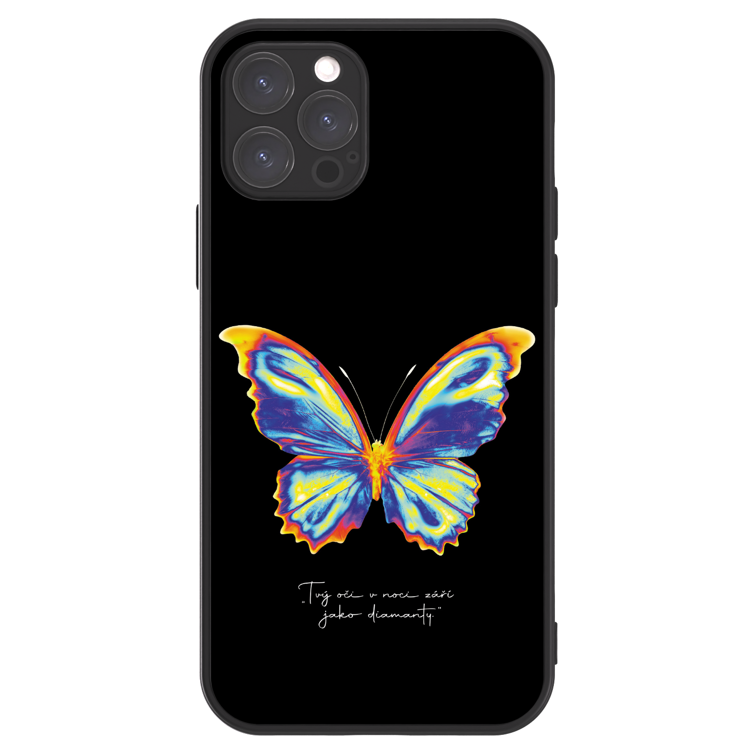 Picasee ULTIMATE CASE MagSafe Apple iPhone 12 Pro - készülékre - Diamanty Black