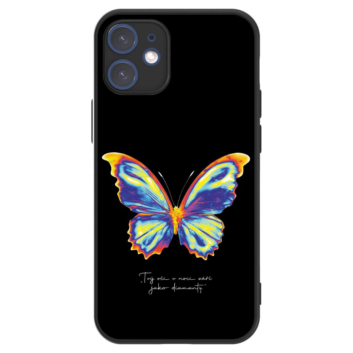 Picasee ULTIMATE CASE MagSafe Apple iPhone 12 mini - készülékre - Diamanty Black