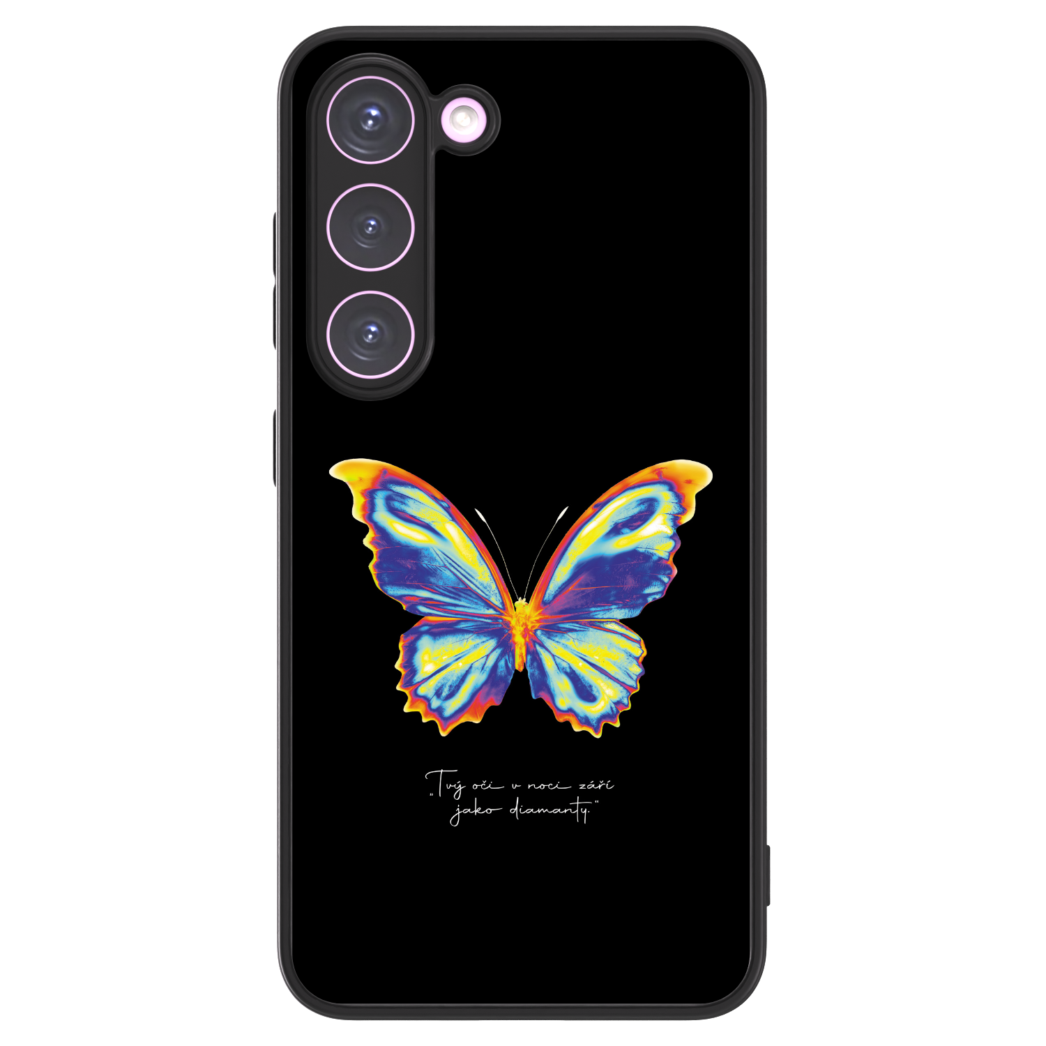 Picasee ULTIMATE CASE Samsung Galaxy S23 5G - készülékre - Diamanty Black