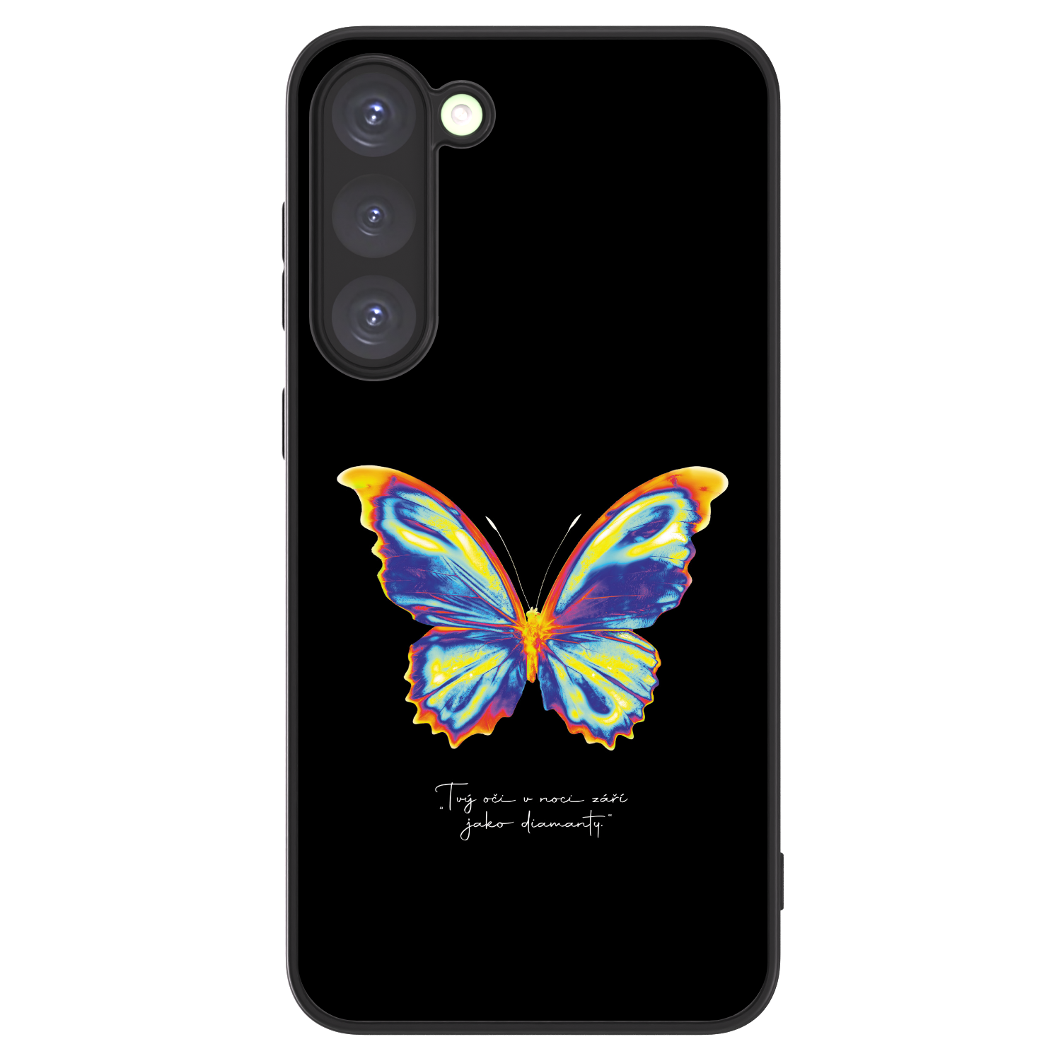 Picasee ULTIMATE CASE Samsung Galaxy S23+ 5G - készülékre - Diamanty Black
