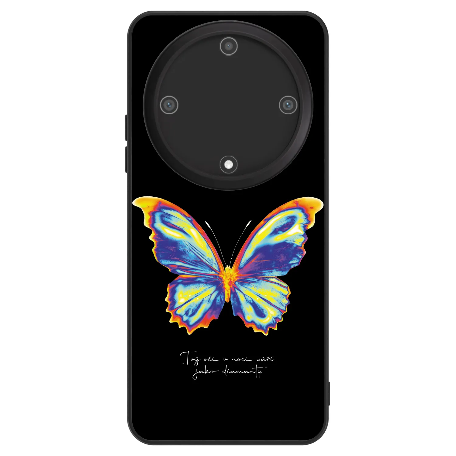 Picasee ULTIMATE CASE Honor Magic5 Lite 5G - készülékre - Diamanty Black