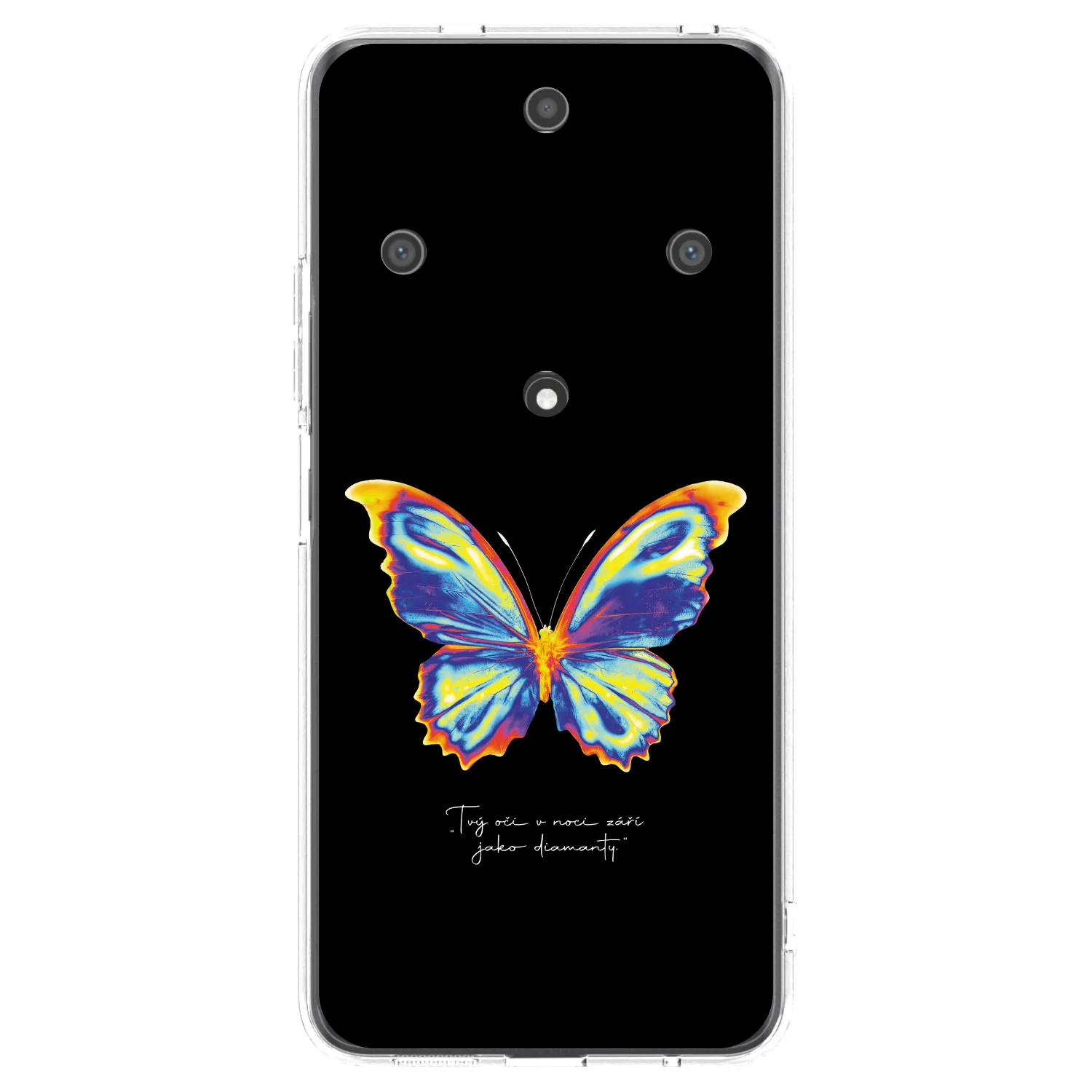 Picasee átlátszó szilikon tok az alábbi mobiltelefonokra Honor Magic5 Lite 5G - Diamanty Black