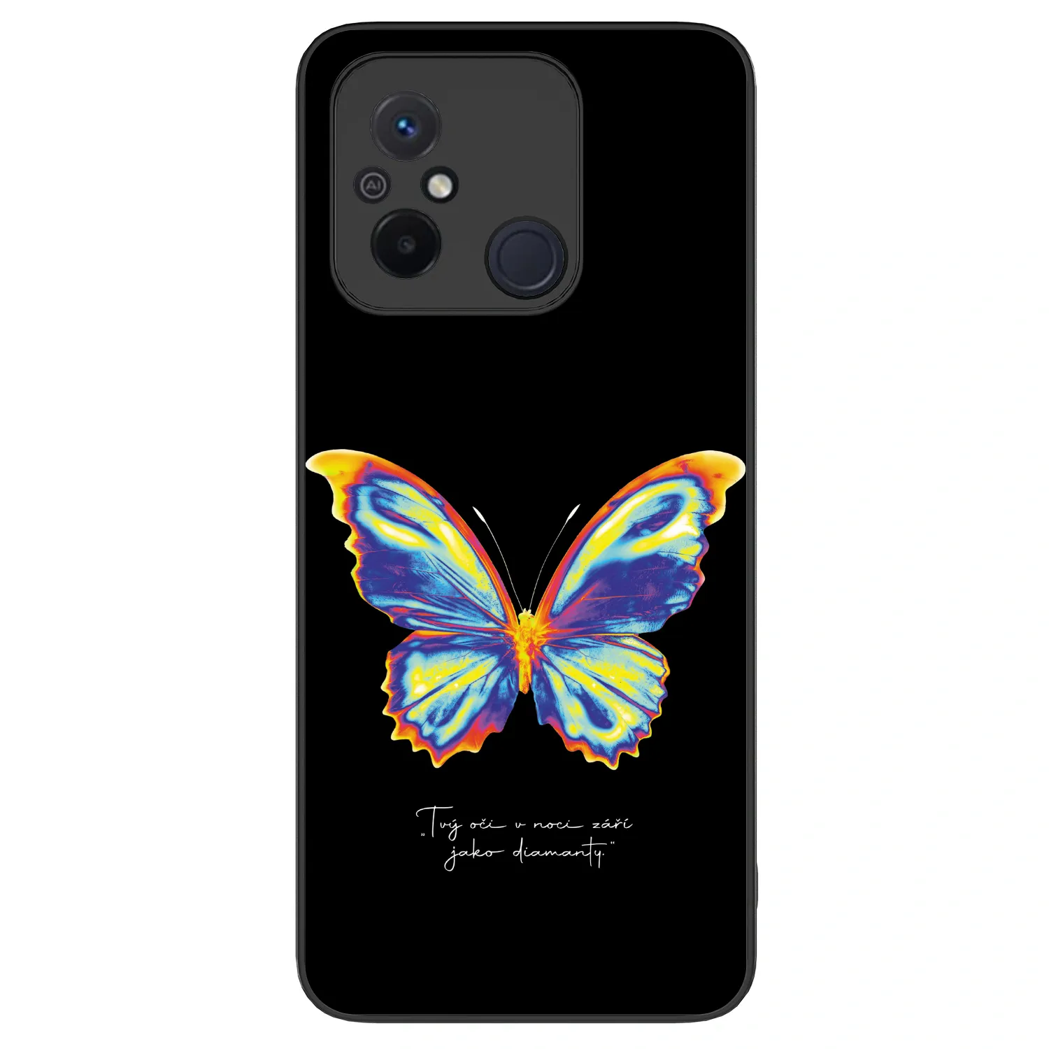 Picasee ULTIMATE CASE Xiaomi Redmi 12C - készülékre - Diamanty Black