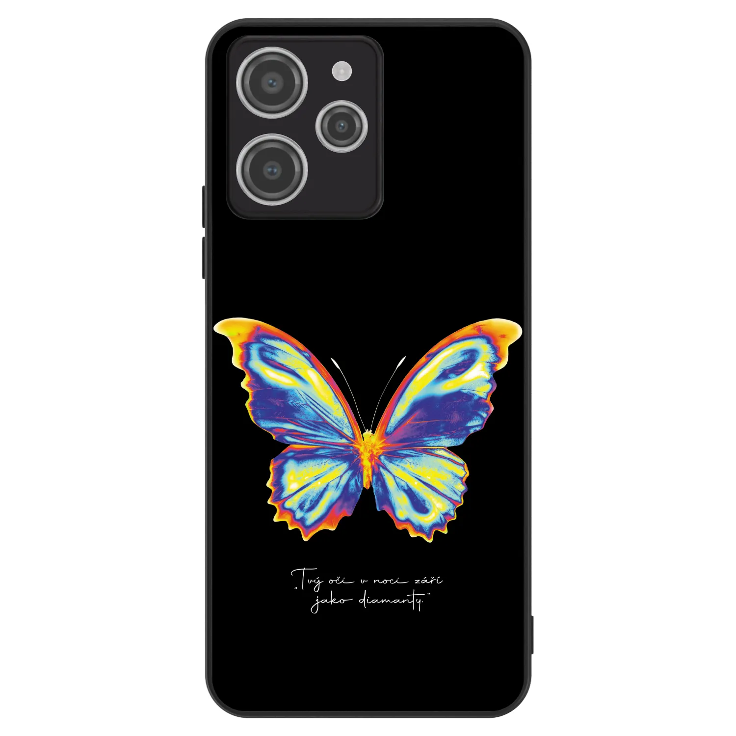 Picasee ULTIMATE CASE Xiaomi Redmi 12 4G - készülékre - Diamanty Black