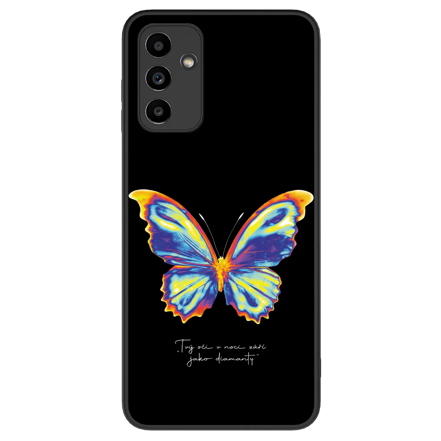 Picasee ULTIMATE CASE Samsung Galaxy A04s A047F - készülékre - Diamanty Black