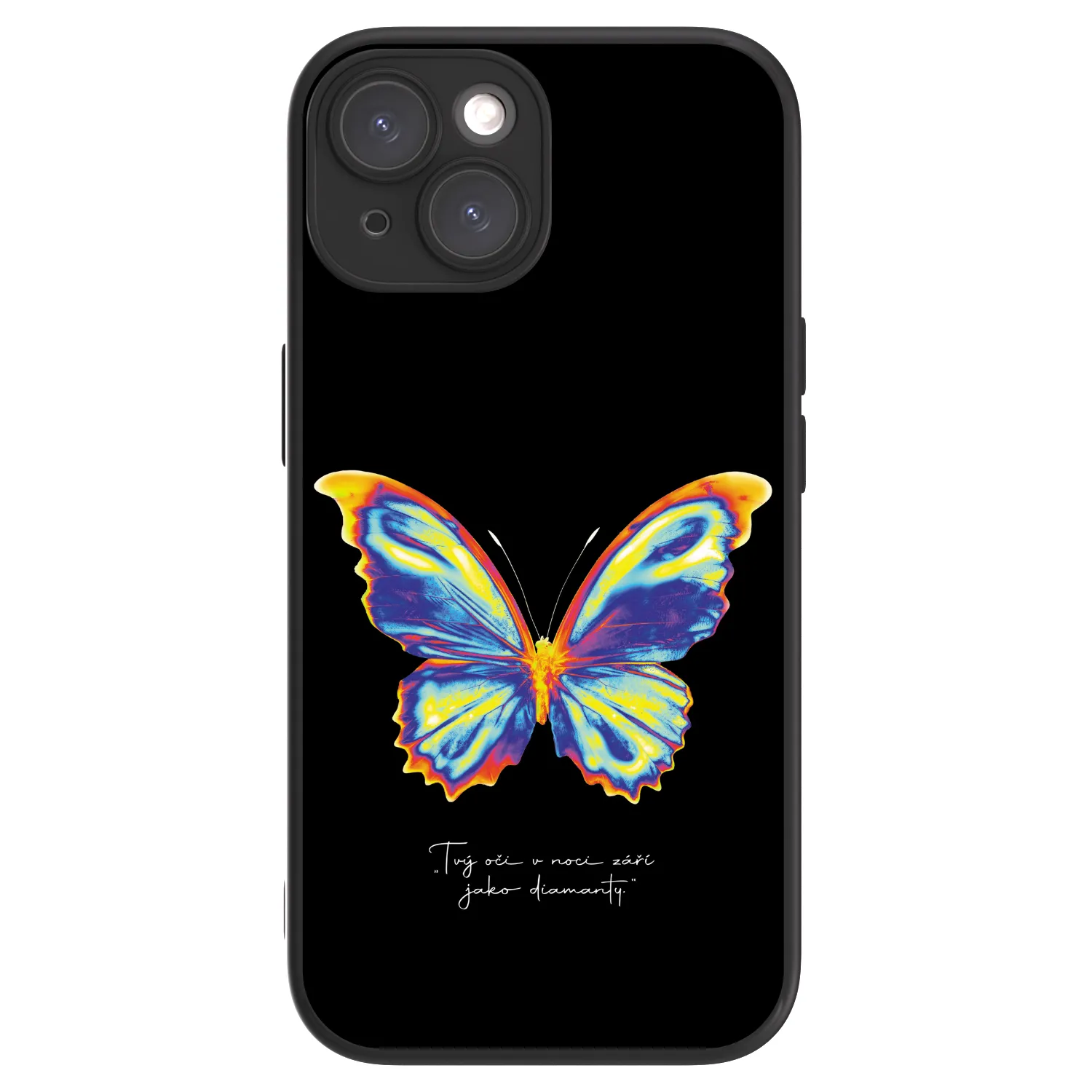 Picasee ULTIMATE CASE MagSafe Apple iPhone 15 - készülékre - Diamanty Black