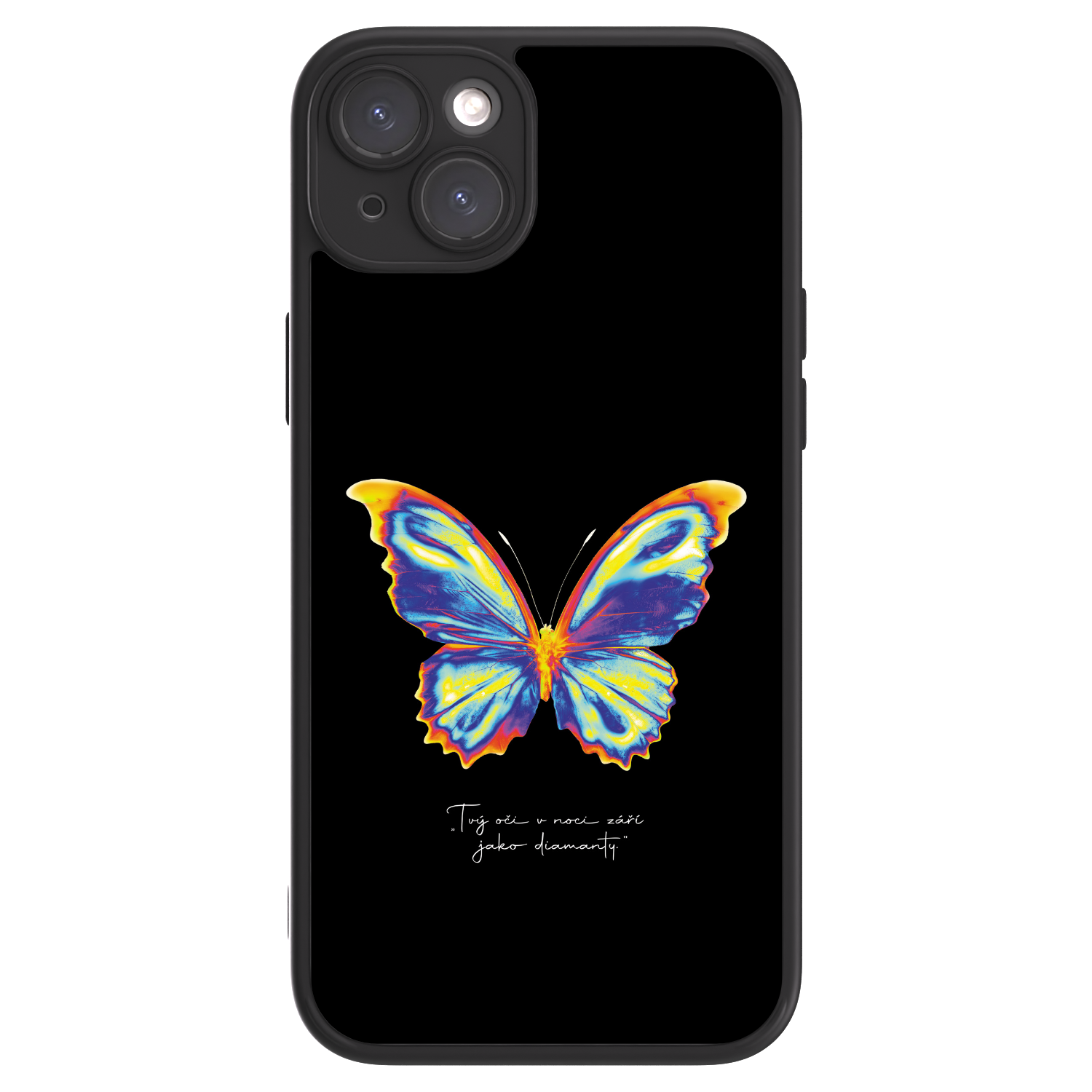 Picasee ULTIMATE CASE Apple iPhone 15 Plus - készülékre - Diamanty Black