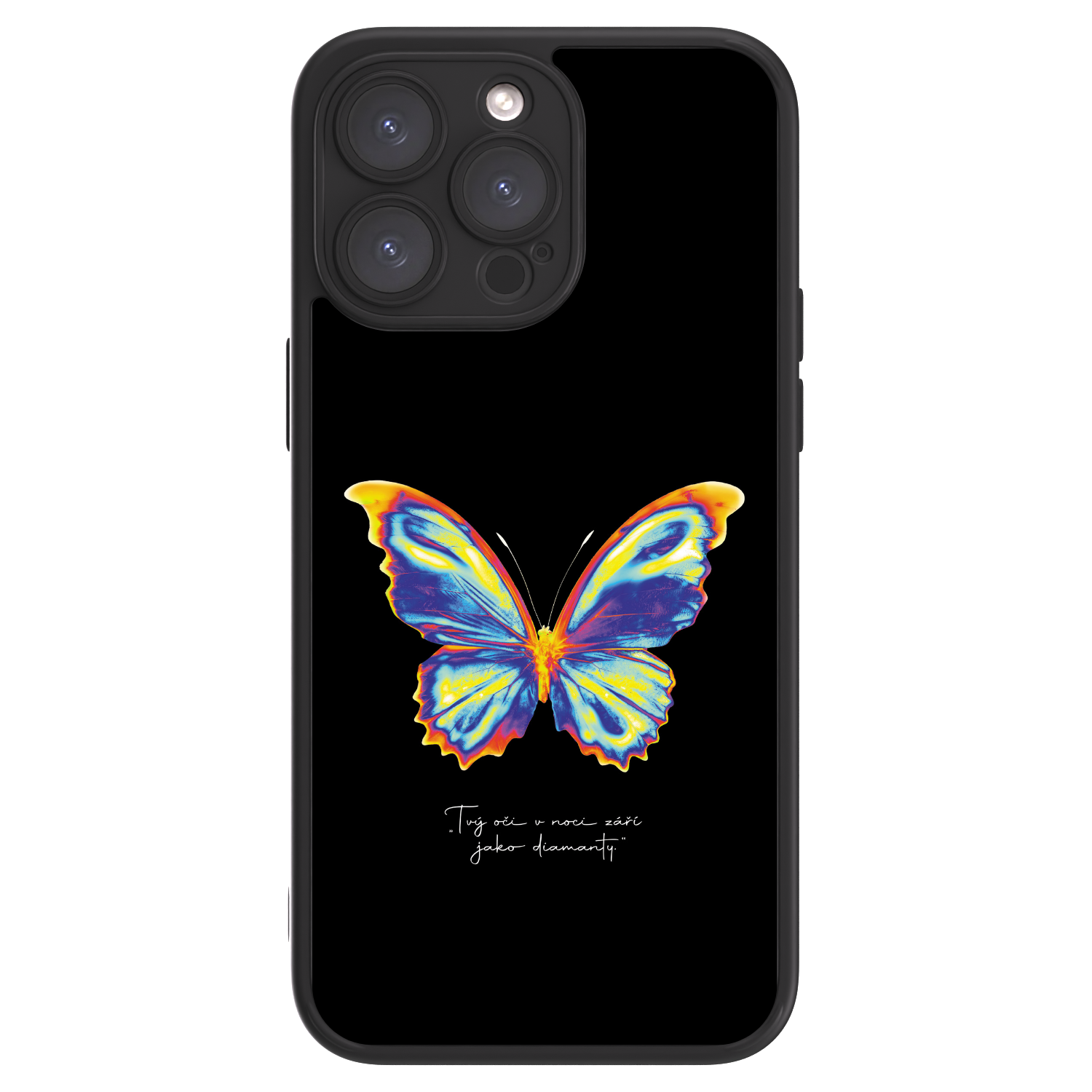 Picasee ULTIMATE CASE Apple iPhone 15 Pro Max - készülékre - Diamanty Black