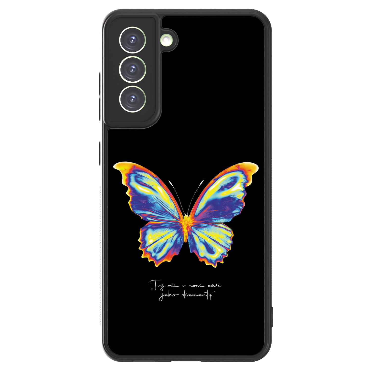 Picasee ULTIMATE CASE PowerShare Samsung Galaxy S21 FE 5G - készülékre - Diamanty Black