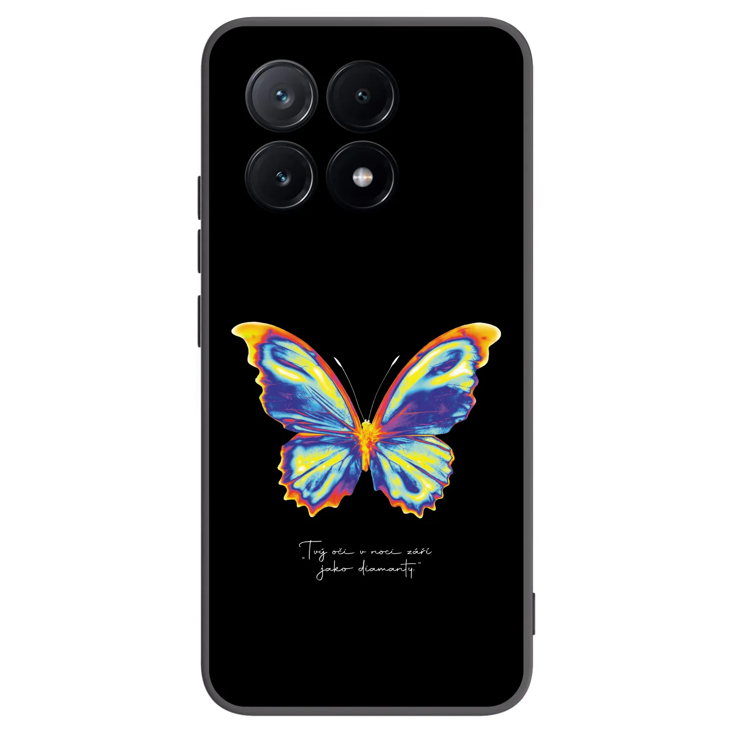 Picasee fekete szilikon tok az alábbi mobiltelefonokra Xiaomi Poco X6 Pro - Diamanty Black