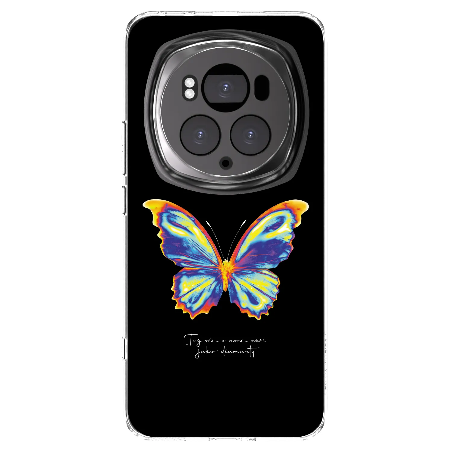 Picasee átlátszó szilikon tok az alábbi mobiltelefonokra Honor Magic6 Pro - Diamanty Black
